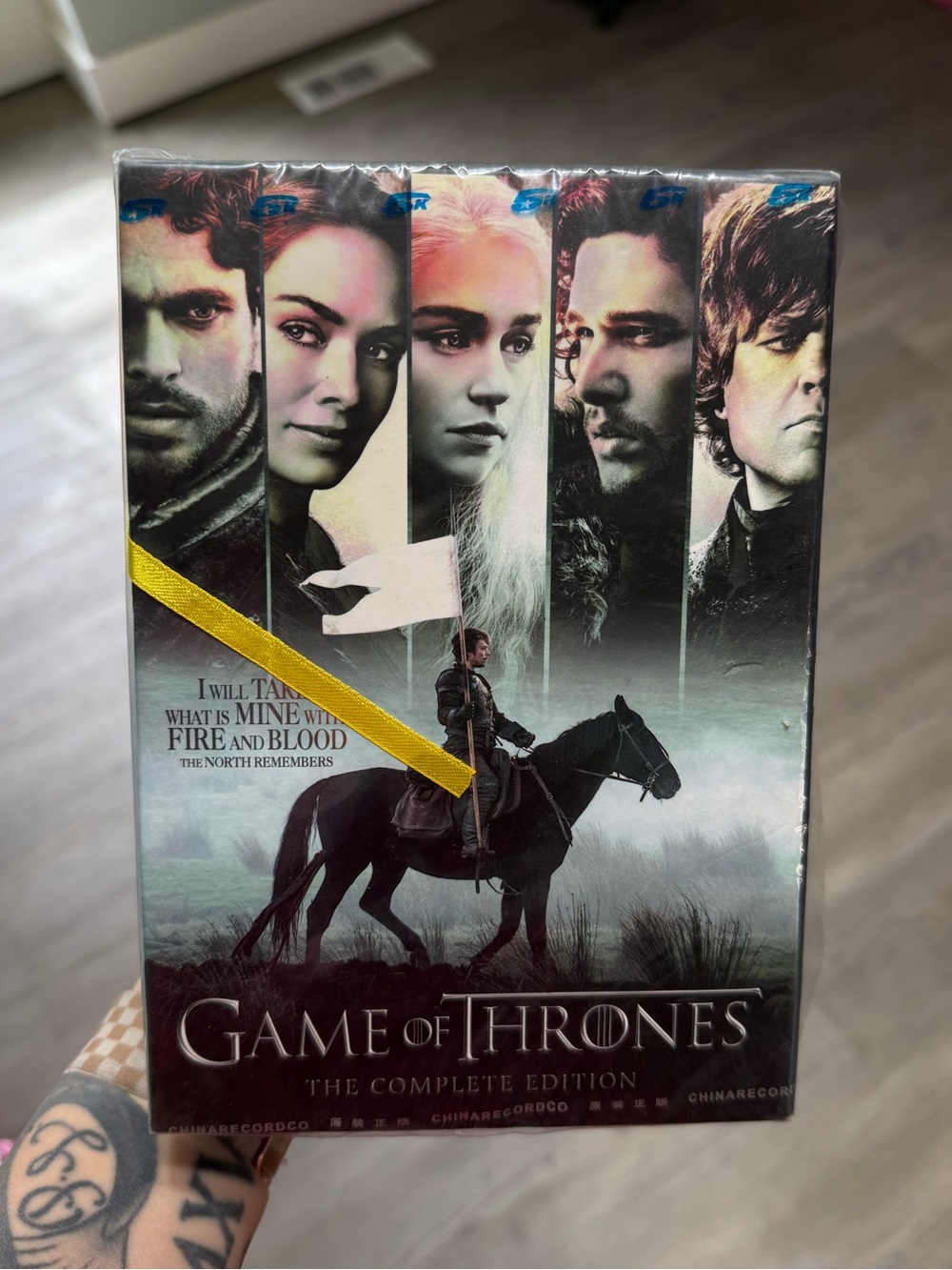 New Sealed Game of Thrones DVD Set Complete Edition